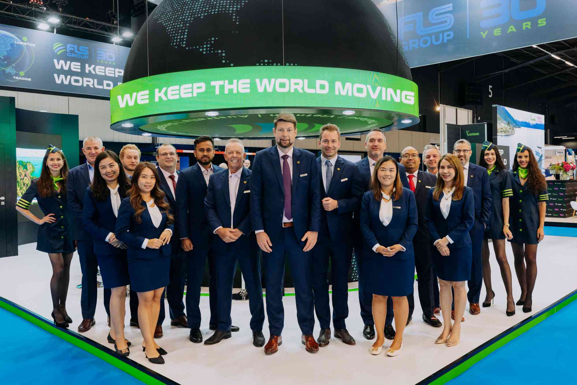 FLS Group ฉลองความสำเร็จงาน Breakbulk Europe 2023 เตรียมพร้อม Breakbulk Americas